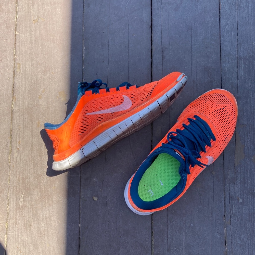 Nike Free Run 3.0 Orange/Blue